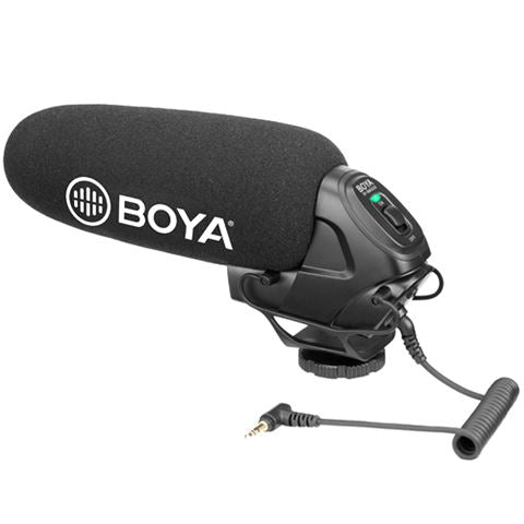 Microphone directionnel pour fusil de chasse vidéo Boya BY-BM3030