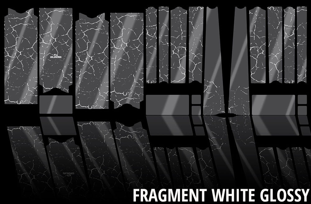 Unleazhed unscratch - frame protection film gravelbike bpg01 fragment white