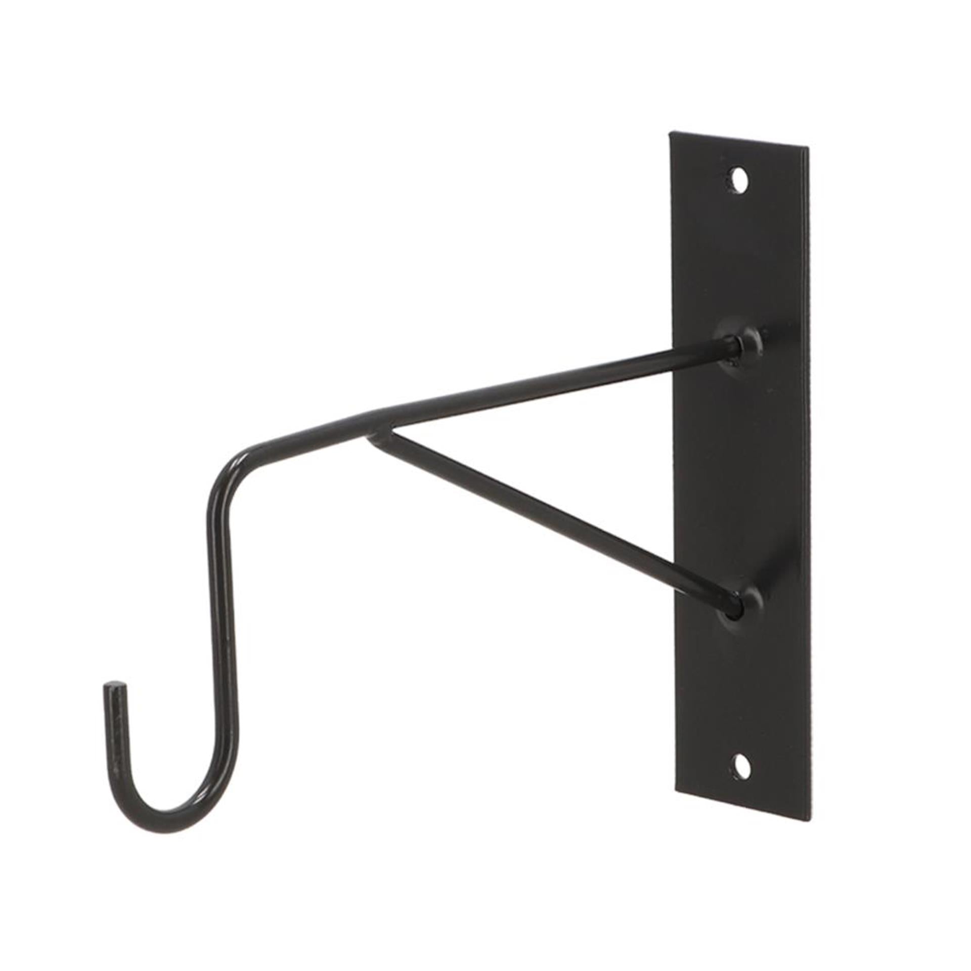 Esschert design klassieke hanging basket haak s 21cm ijzer zwart