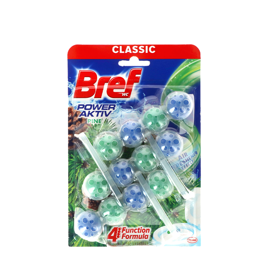 Bref wc power activ den 3-pack