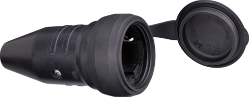 Brennenstuhl rubberen koppeling | 230v 16a | ip44 | fr - 1082054