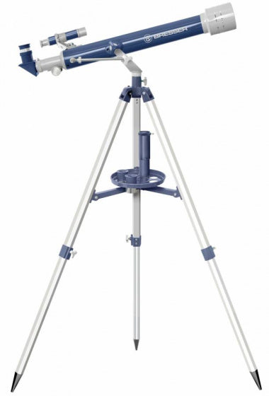 telescoop junior 69 cm aluminium blauw grijs 12-delig