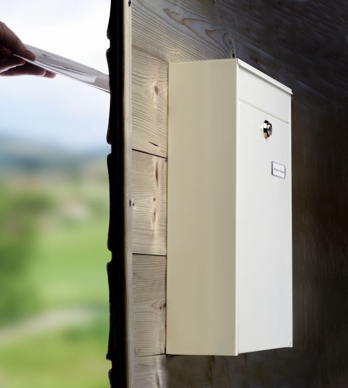 Brievenbus Leipzig bruin