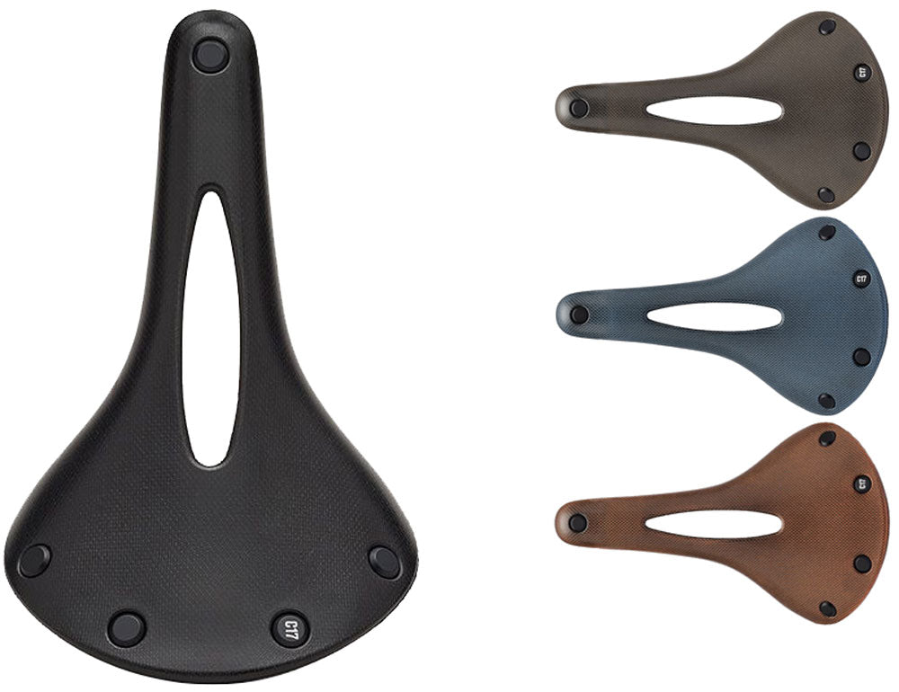 Brooks Zadel C17 Gesneden Bruin