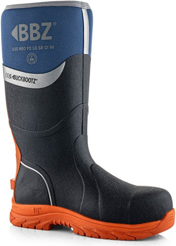 Buckbootz neopreen werklaars bbz6000 s5s blauw | blauw | maat 46 - 5055138027387