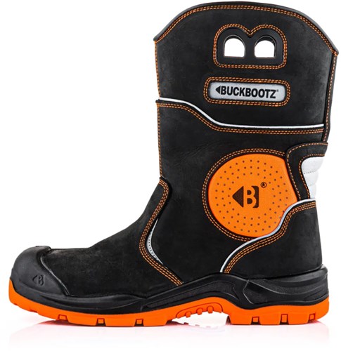 Buckbootz werklaars bviz5orbk s7s | zwart oranje | maat 41 - 5055138008393