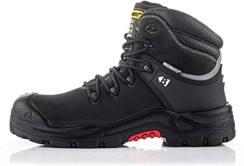 Buckbootz werkschoen nubuckz nkz102blk s3s 2.0 | zwart | maat 46 - 5055138023150