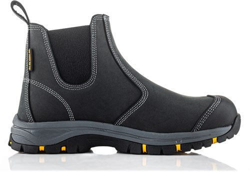 Buckbootz werkschoen wizardz wizd2blk s3s | zwart | maat 43 - 5055138024744