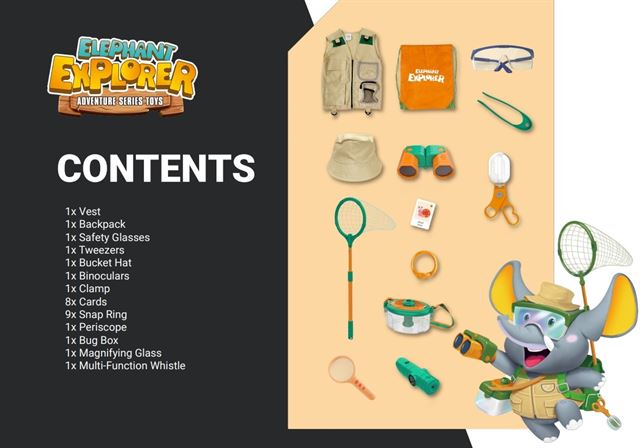 Byomic kids explorer set 28-delig