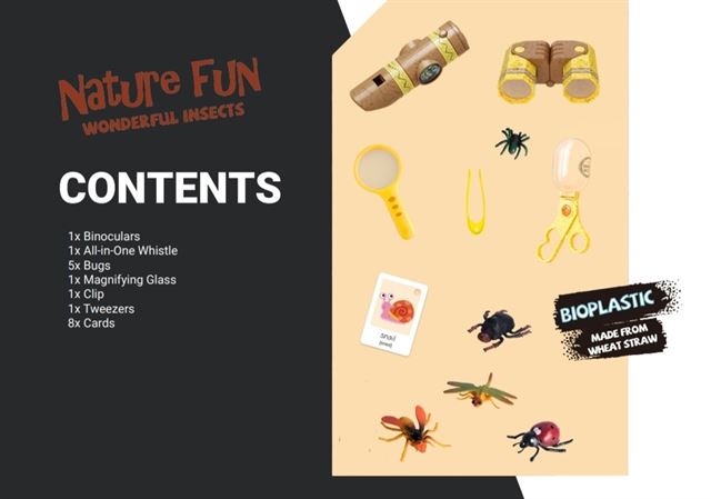 Byomic kids insect explorer set 18-delig
