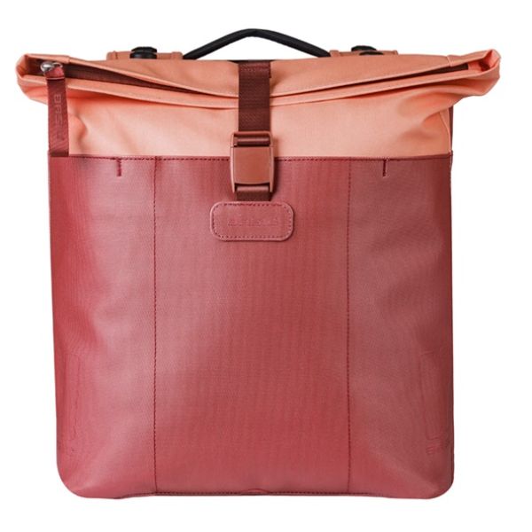 Basil b.v. dubbele fietstas basil vive mik 28-35l 14 x 30 x 38 cm - bordeaux roze