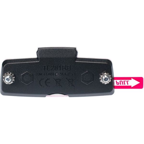 Simson Batterie Porte-bagages feu arrière ''Block'' 1 LED on off