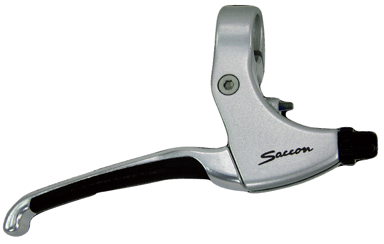 Saccon levier de frein set r-brake alu argent argent noir l64a64r3p04