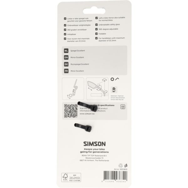 Simson spiegel excellent