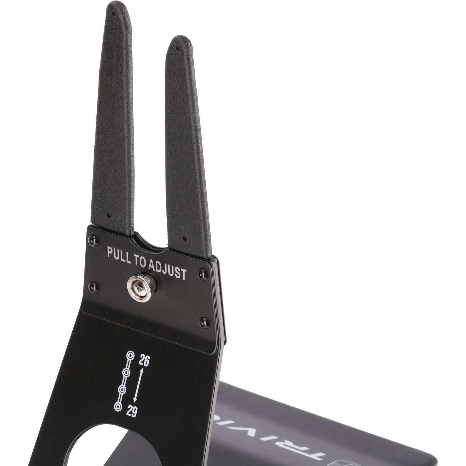 Trivio - fietsstandaard staal verstelbaar zwart 26''-29''