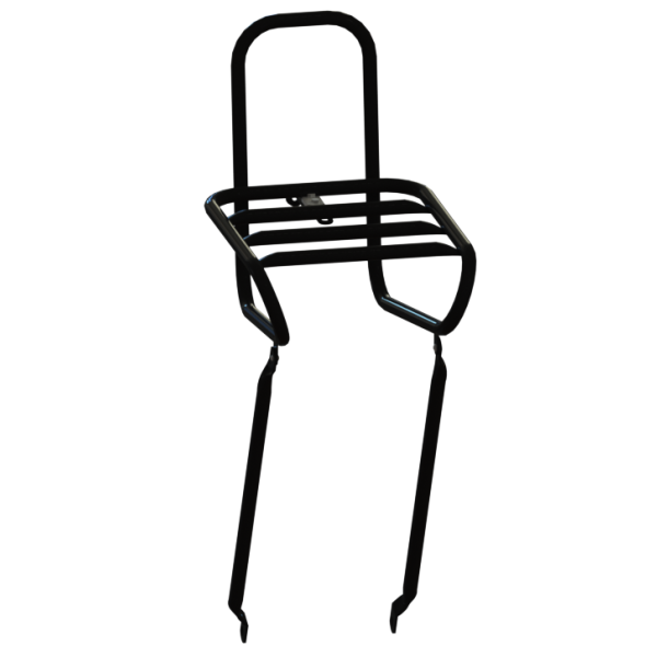 Voordrager Steco glad zwart 25cm