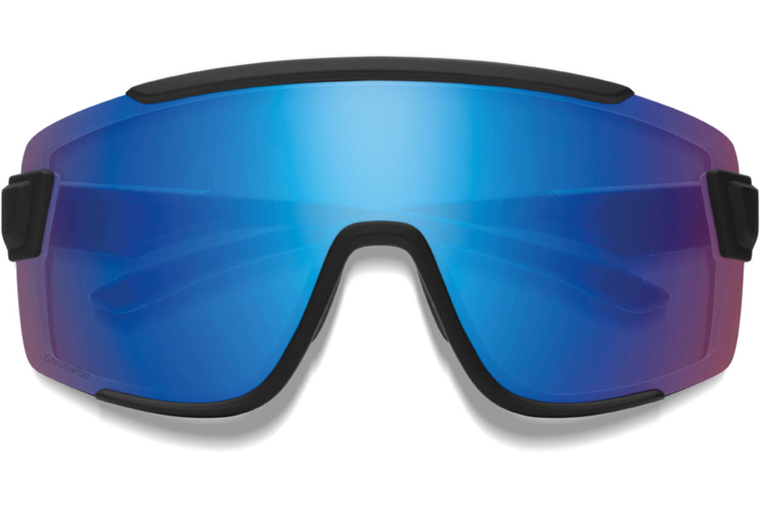 Smith - bril wildcat matte black chromapop low light rose blue mirror