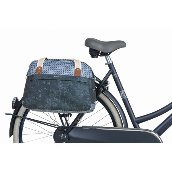 Basil Bohème fietsschoudertas - enkele blauwe fietstas (18L)