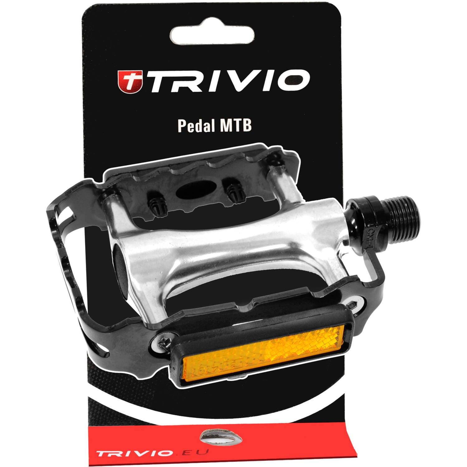 Trivio - mtb pedalen low profile zwart