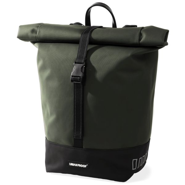Dutchperfect urban proof single rolltop 20l groen - recycled