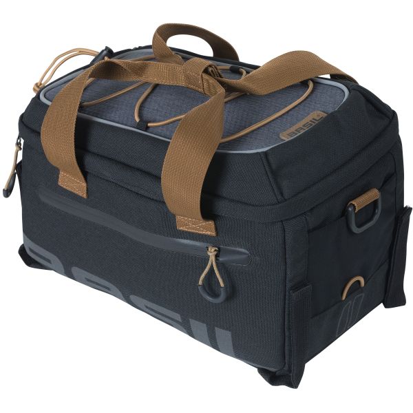 Basil Miles Trunkbag - Bagagedragertas - Unisex - Fietsen - Zwart