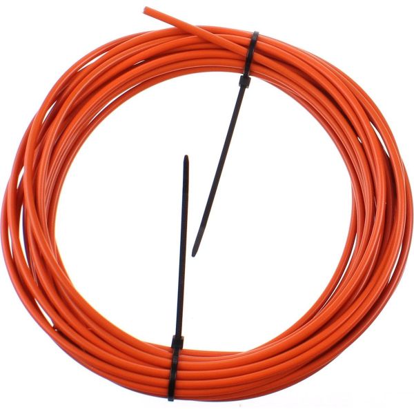 Elvedes rem buitenkabel 5mm (10m)oranje liner 1125tef-9-10