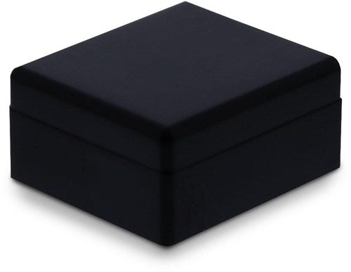 Enzo canalit systeem25 eindstuk 25x13mm zwart - 4745725