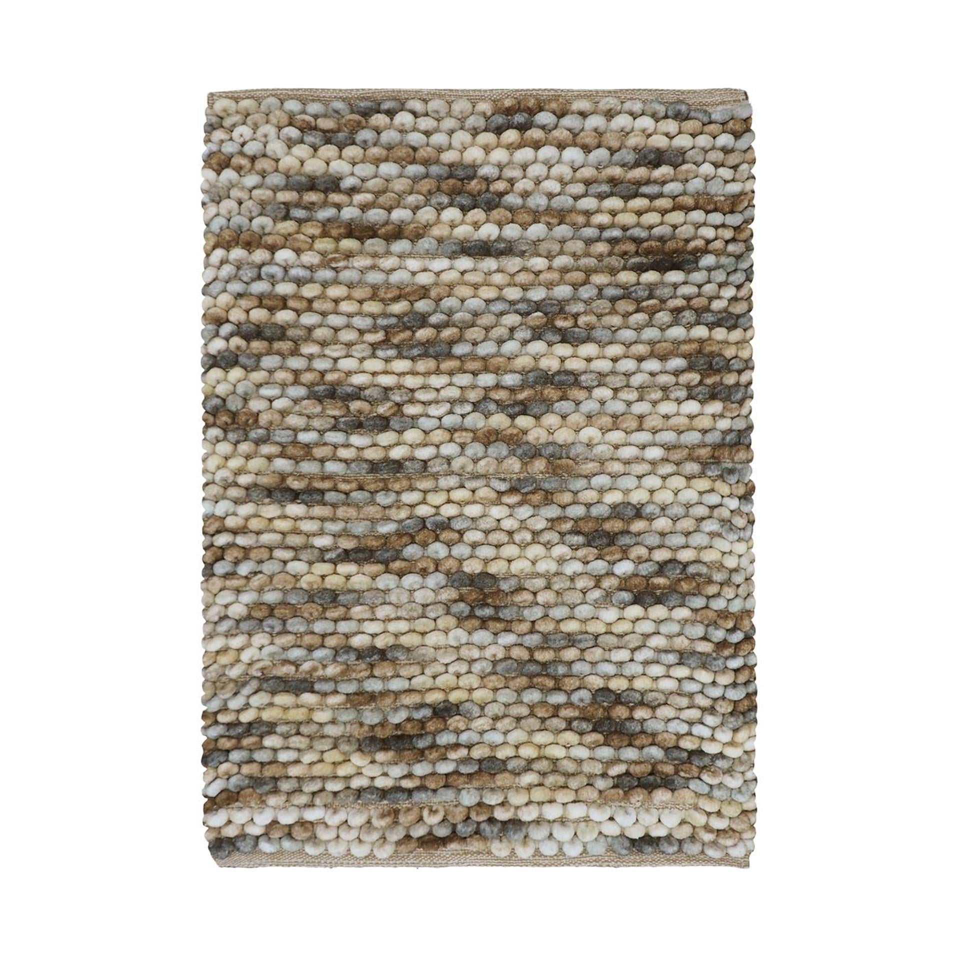 Nederlands huis badmat caorel 60x90 cm bruin