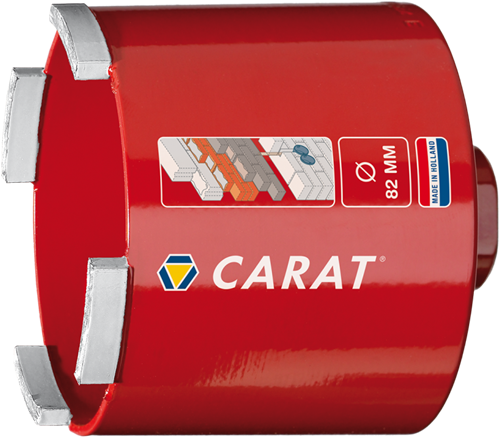 Carat dozenboor | dustec economy | voor droog gebruik | 68 x 60 x m16 - hts068604e
