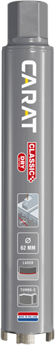 Carat laser diamantboor dry beton classic | ø62x300x5 4 unc – edc0623002