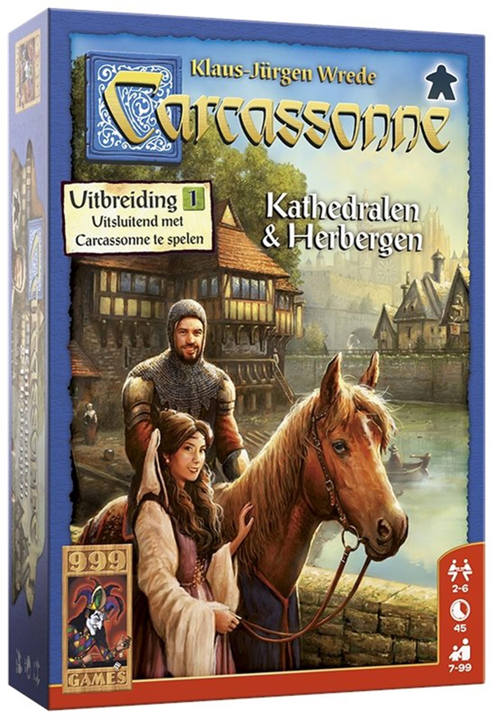 999Spelen Carcassonne Kathedralen Herbergen