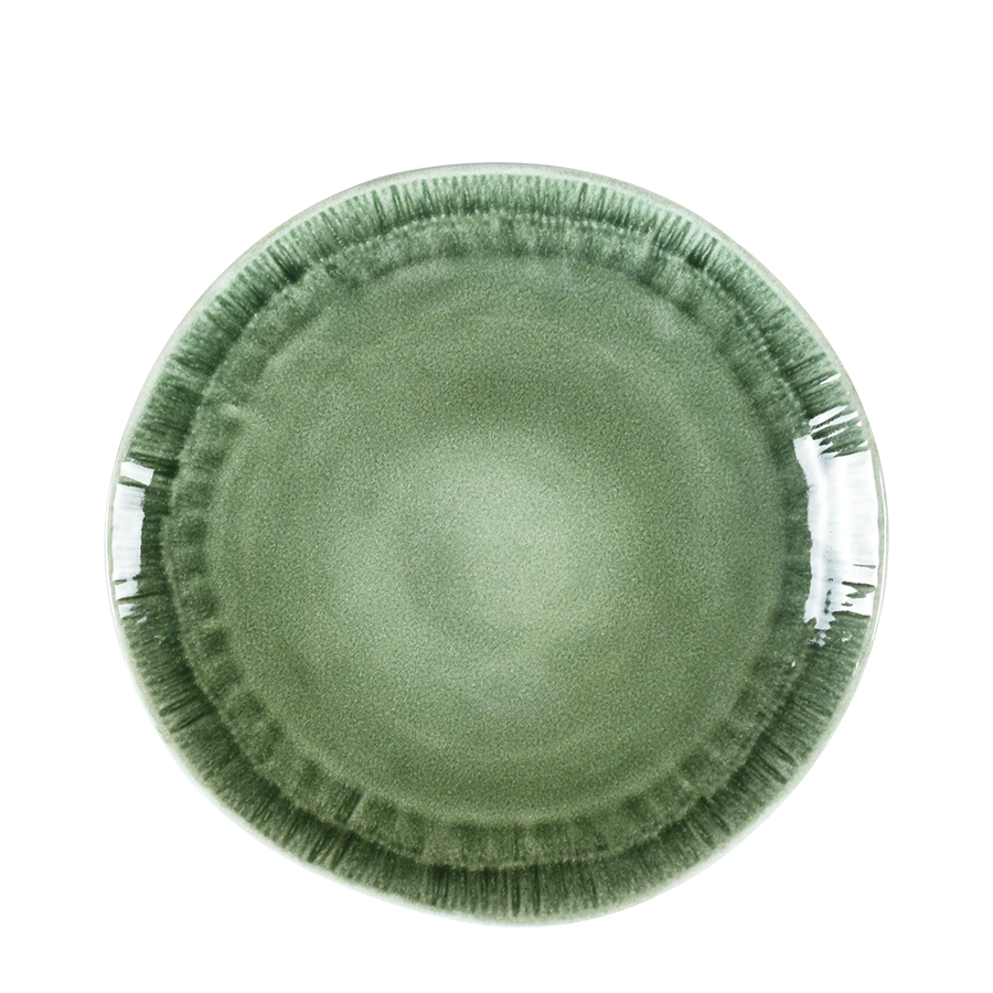 Cark bord diep color lake green ø22cm