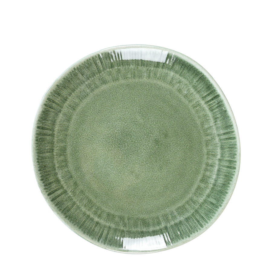 Cark bordje color lake green ø21cm