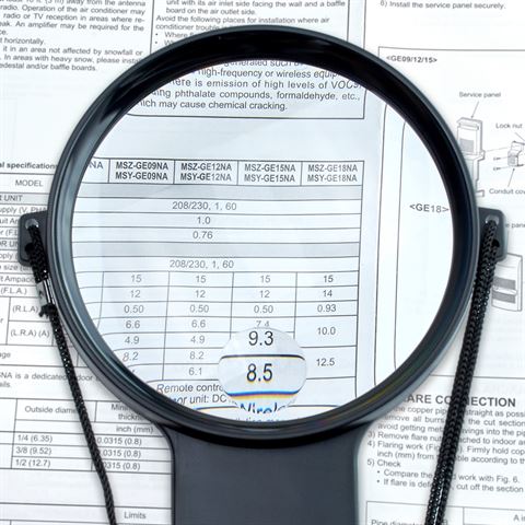 Loupe Carson 2 4x110mm avec LED