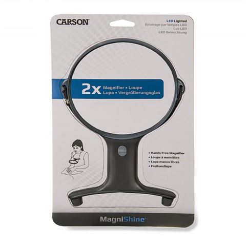 Loupe Carson 2x130mm HF-66 avec LED