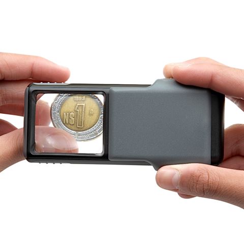 Loupe de poche Carson Pop-Up avec LED 5x40mm