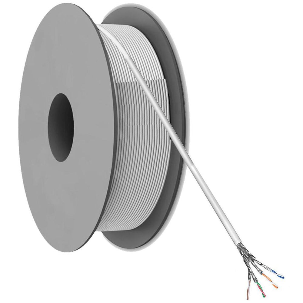 Cat 6a s ftp netwerkkabel per rol
