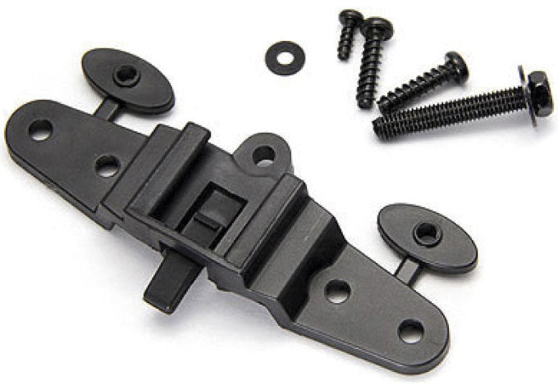 Cateye rear light holder for racks