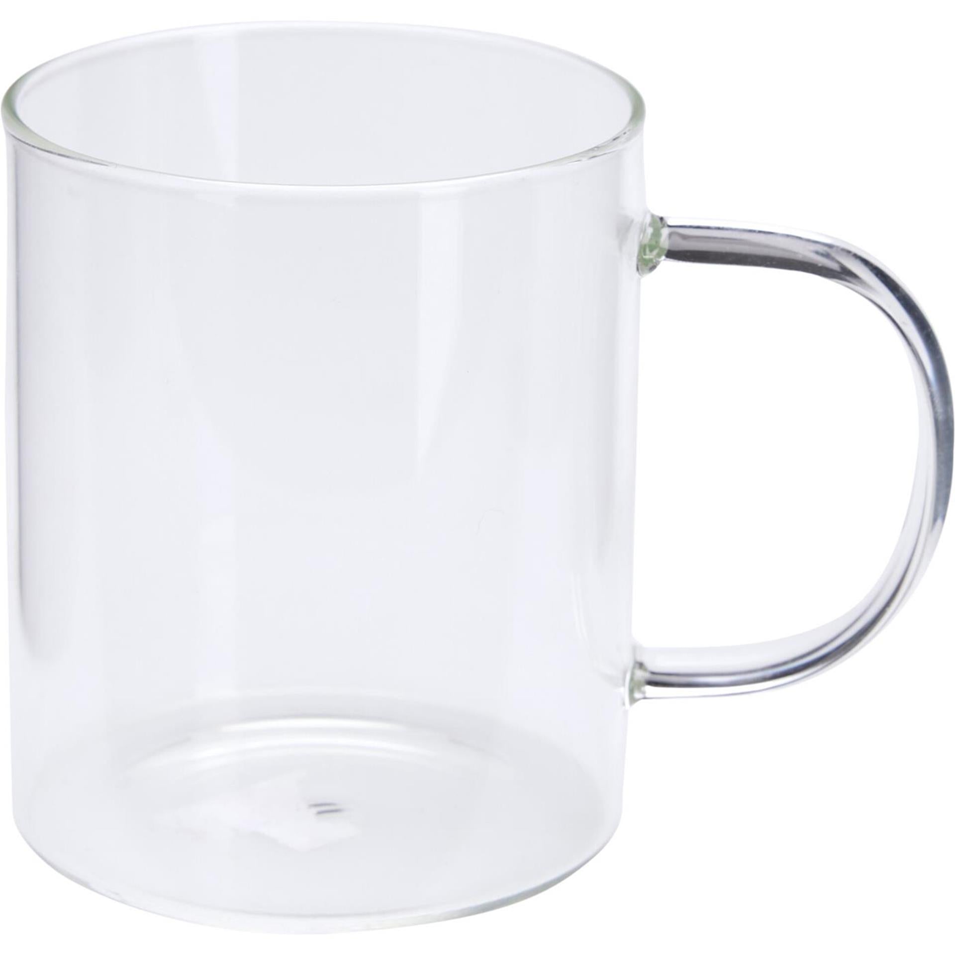 Koffie- theeglas met oor set a 3 stuks