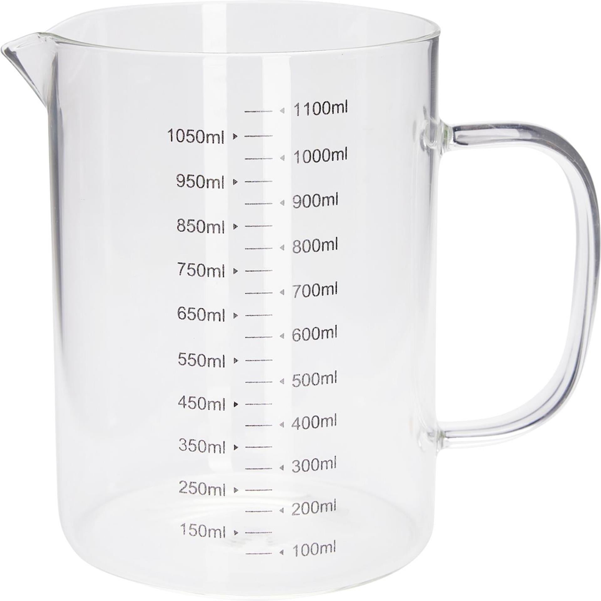 Excellent houseware maatbeker glas 1l