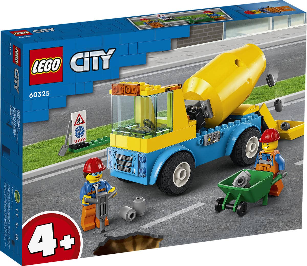 Lego city - 60325 cementwagen