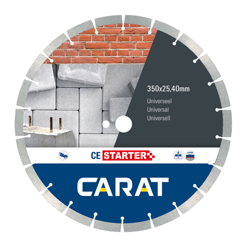 Carat diamantzaagblad ø400 ce starter universeel