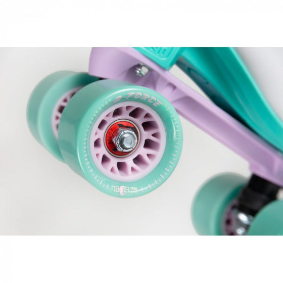 rolschaatsen Melrose White Teal polyurethaan wit maat 40