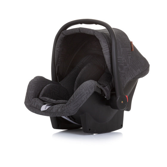 Aspen Autostoel met Adapters 40-85 cm Groep 0+ Ebbenhout