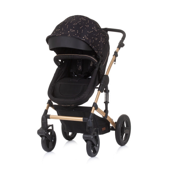 Camea Opvouwbare Kinderwagen 3-in-1 met Luiertas Ebony Brown