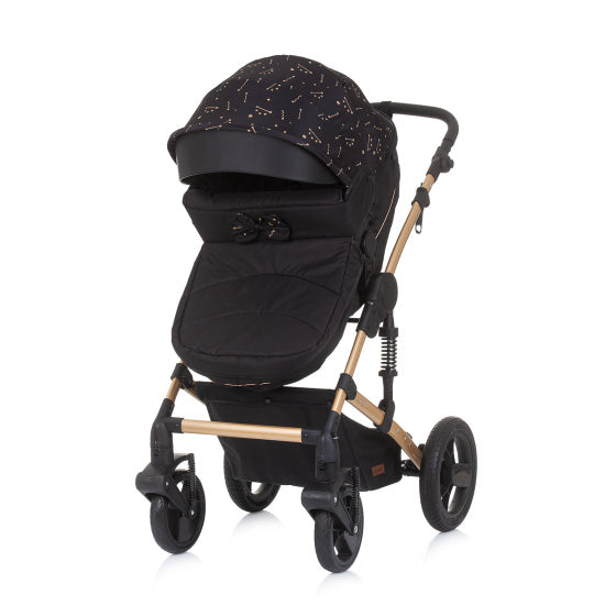 Camea Opvouwbare Kinderwagen 3-in-1 met Luiertas Ebony Brown