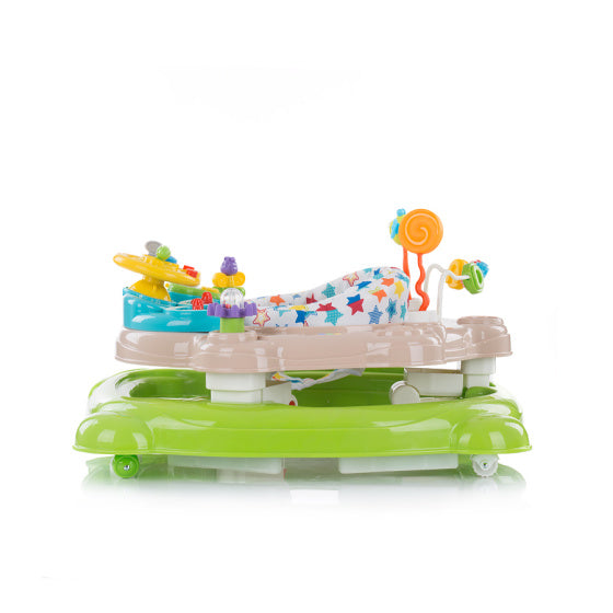 Joya Lux 4-in-1 Loopstoel 360° Draaibaar Opvouwbaar Groen