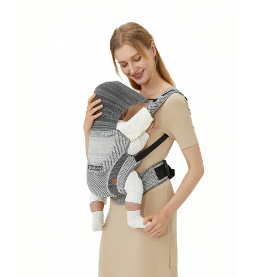 Bobby Ergonomische Draagzak met Capuchon Fly Multicolour