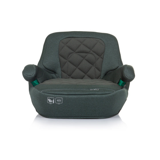 Veilige Zitverhoger i-Size 125-150 cm Isofix Pastel Donkergroen