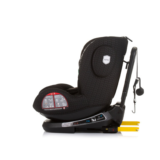 Peak Autostoel i-Size 40-150 cm Isofix 360° Obsidiaan Zwart